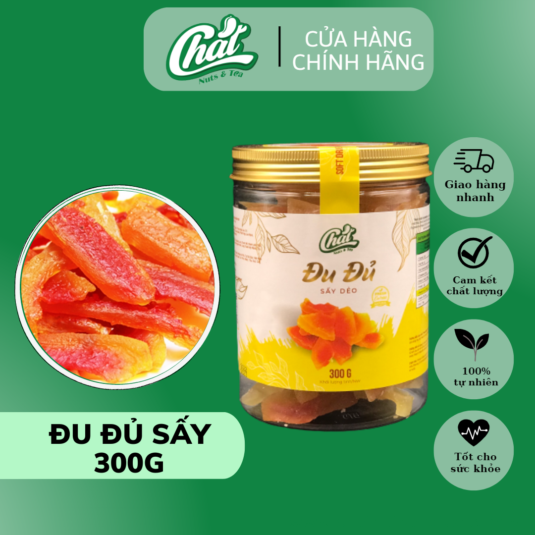 Đu đủ sấy dẻo 300g